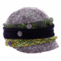 Therese Newsboy Cap - Brown