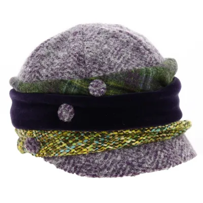 Therese Newsboy Cap - Brown Reference: 19142 | Traclet Hat Shop