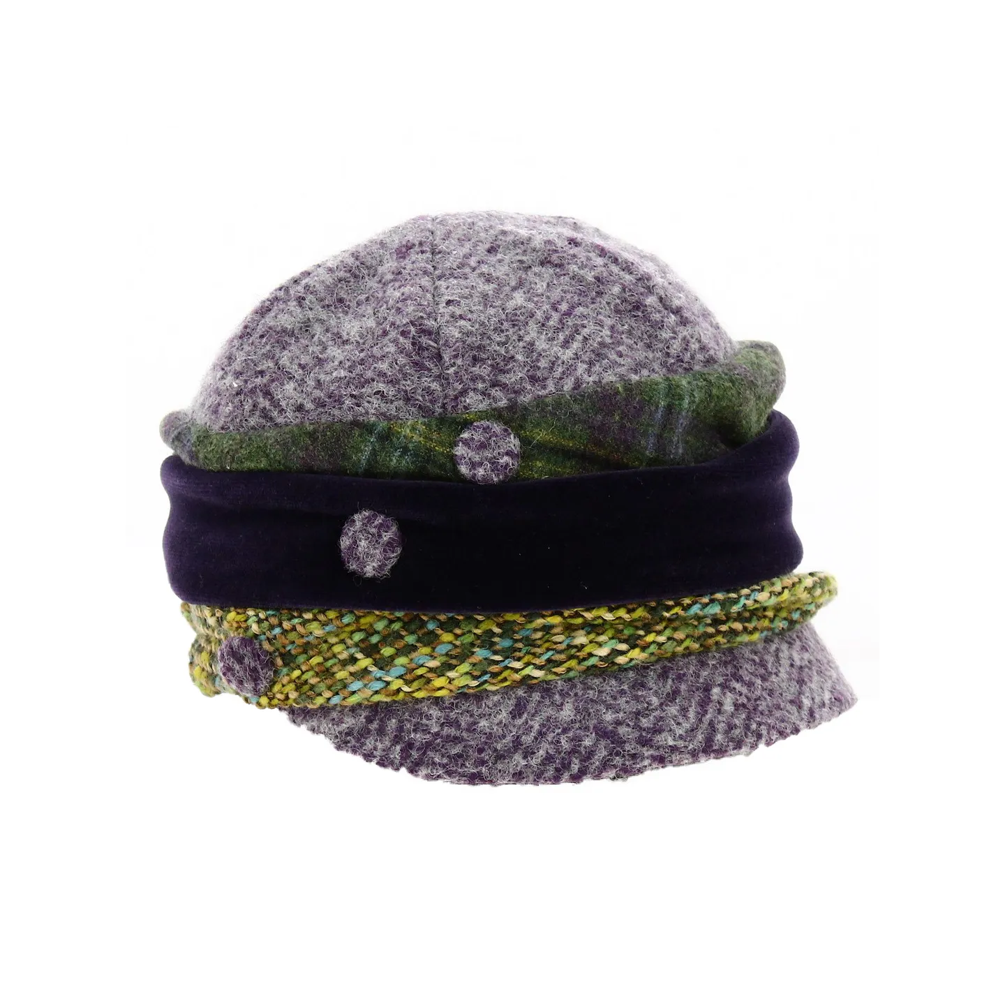 Casquette Gavroche Thérèse - Marone Reference : 19142 | Chapellerie Traclet