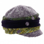 Therese Newsboy Cap - Brown