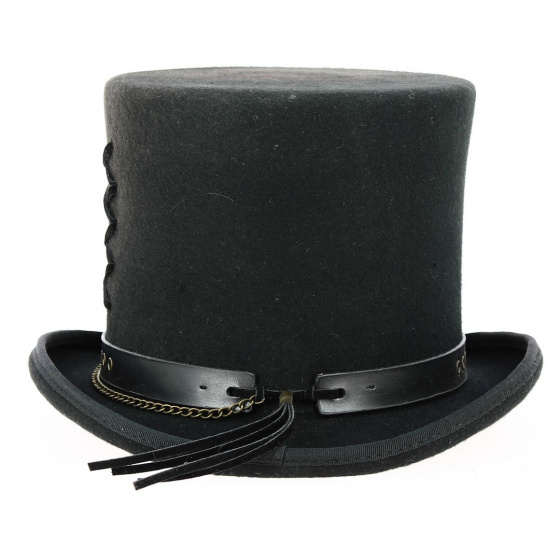 Velvet Arabesque Top Hat - Alfonso d'Este