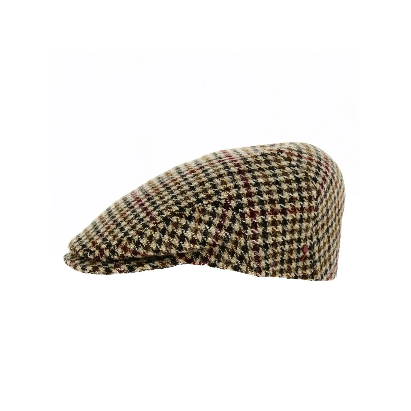 English Plaid Wool Cap - Alfonso d'este Reference: 19147 | Traclet Hat Shop