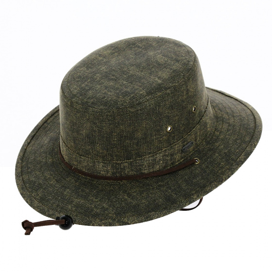 Chapeau Traveller Coton Gilles Marron - Traclet