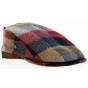 Checkered Flat Relax Cap Donegal Tweed Wool - City Sport