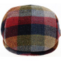 Checkered Flat Relax Cap Donegal Tweed Wool - City Sport