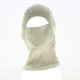 Hat & Balaclava 2 in 1 Ecru - Traclet