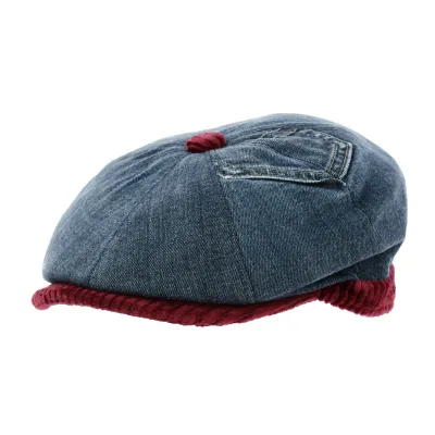 Hatteras Cap Renato Denim Cotton Blue - Traclet Reference: 19154