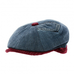Hatteras Cap Renato Denim Cotton Blue - Traclet