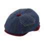 Hatteras Renato Jean Cotton Blue Cap - Traclet