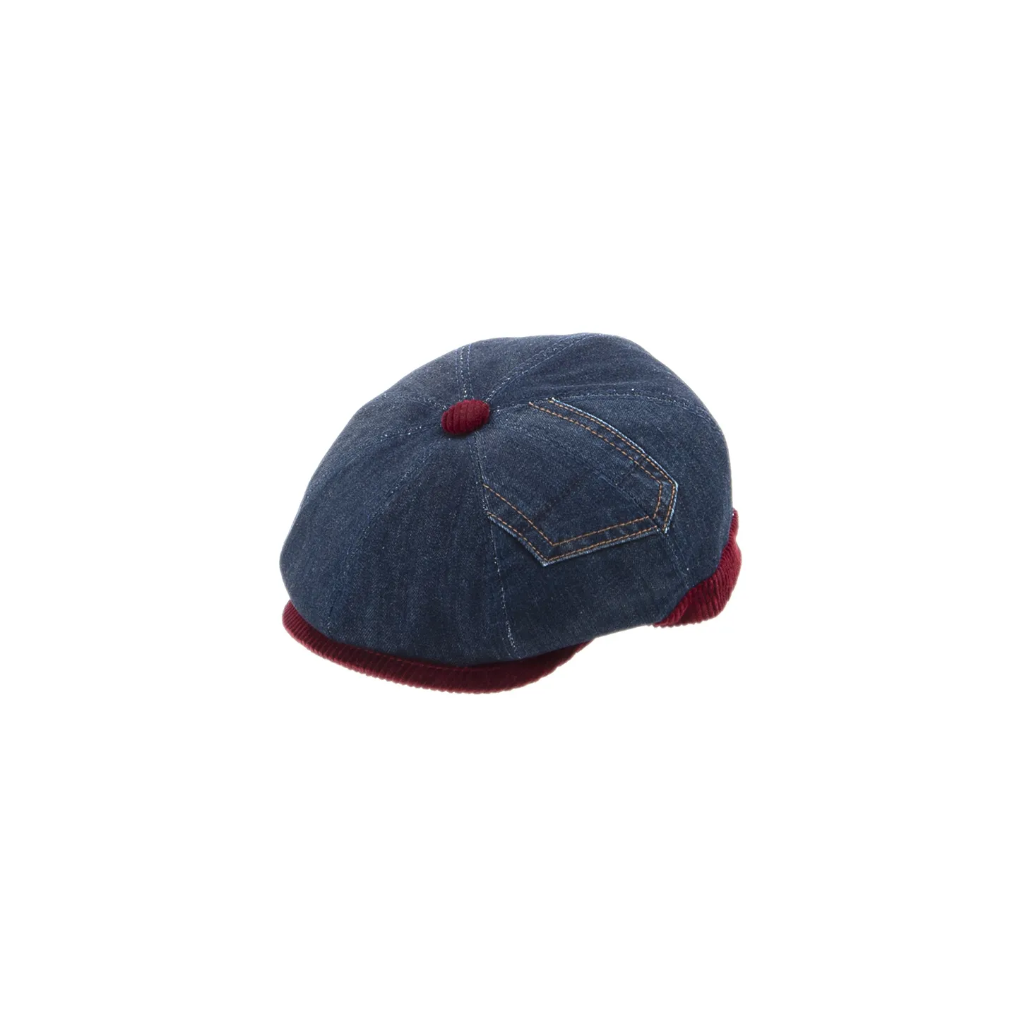 Casquette Hatteras Renato Jean Coton Bleu - Traclet Référence : 19154