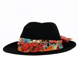 Trim for hat Orange kangaroo fabric - Jacaru
