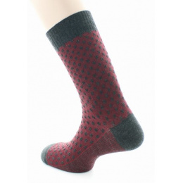 Fancy Wool Socks Without Elastic - Perrin