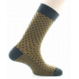 Fancy Wool Socks Without Elastic - Perrin