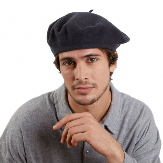 Béret L'Authentique Anthracite - Héritage par Laulhère