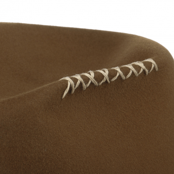 Chapeau Traveller Western Feutre Poil Marron - Stetson Chapeau Traveller Western Feutre Poil Marron - Stetson