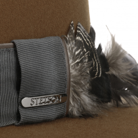 Brown Fur Felt Western Traveller Hat - Stetson