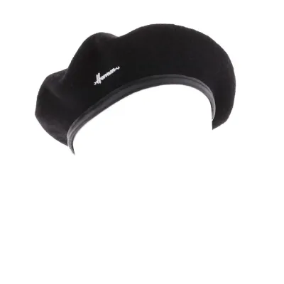 Black Wool Monty Beret - Herman Reference: 1615 | Traclet Hat Shop