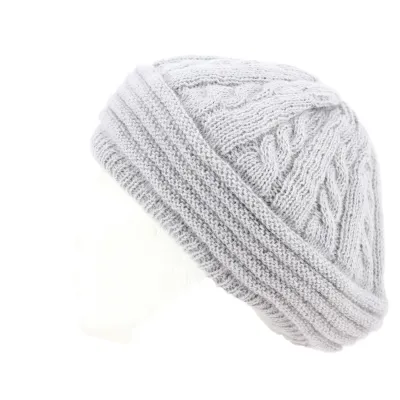 Baroni Angora & Wool Grey Beret - Traclet  Reference: 7208 | Traclet Hat Shop