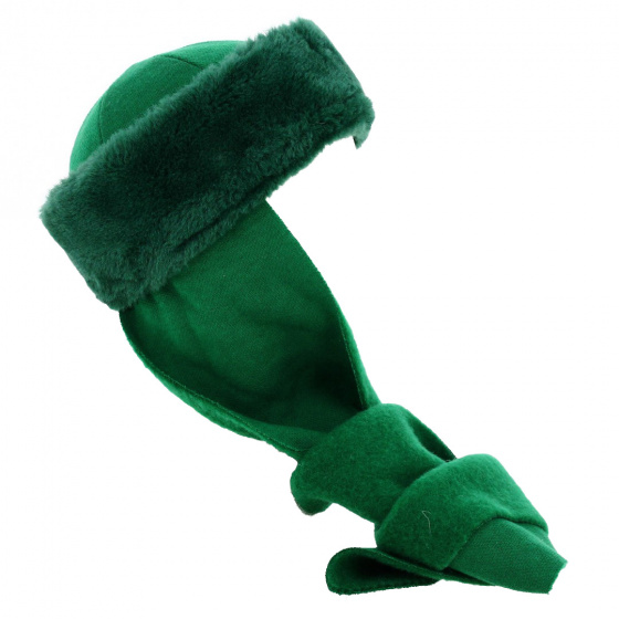 Kids Chaponik Faux Fur Scarf Beanie - Traclet