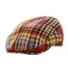 Justin Red Checkered Cap - Traclet Reference: 19177 | Traclet Hat Shop