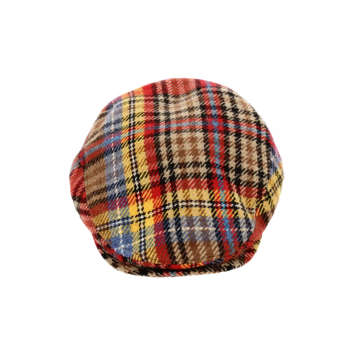 Justin Red Checkered Cap - Traclet Reference: 19177 | Traclet Hat Shop