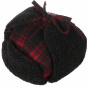 Canadian Trapper Hat - BOMBER CAP SHADOW PLAID - Stetson