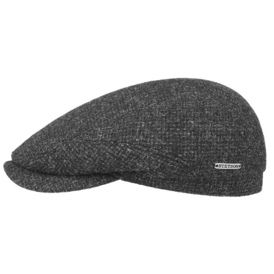 Casquette Belfast Castle Laine Anthracite - Stetson