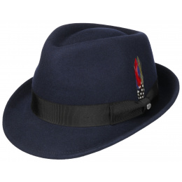 Elkader Marine Trilby Wool Stetson Hat