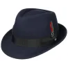 Chapeau Elkader Marine Trilby Laine Stetson