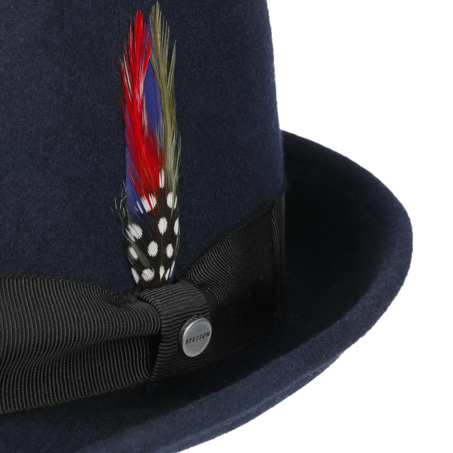 Stetson Elkader navy trilby hat Reference: 4306 | Traclet Hat Shop