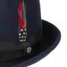 Stetson Elkader navy trilby hat Reference: 4306 | Traclet Hat Shop