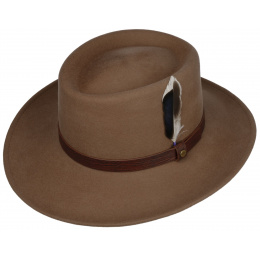 VitaFelt Gambler Hat Beige - Stetson