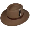 Chapeau Gambler VitaFelt Beige - Stetson  - Chapellerie Traclet Reference : 19186| Chapellerie Traclet