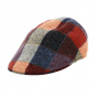 Flat Wool Square Cap Red - Traclet