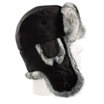 buy black men's ushanka - men's ushanka - ushanka Reference: 1178 | Traclet Hat Shop