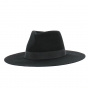 Traveller Ranger Hat Wool Felt Black - Traclet