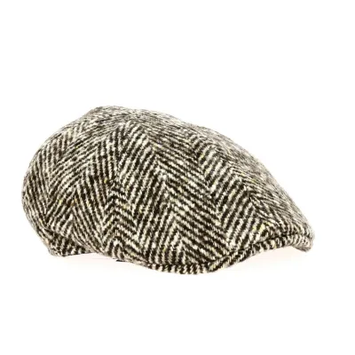 Casquette Bec de Canard Gatsby chevron Marron - Traclet
