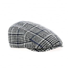 Gray Checkered Cap with Ear Flaps Jackson Gore-Tex - Gottmann