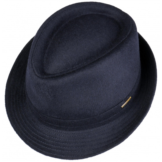 Benavides Navy Trilby Hat - Stetson