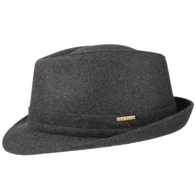 Chapeau Benavides Anthracite Laine - Stetson