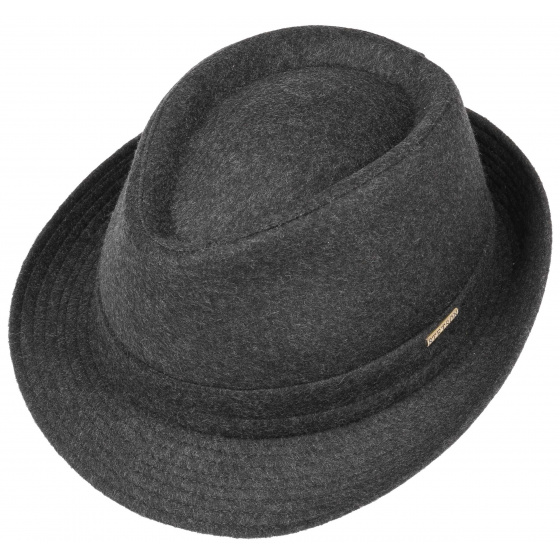 Chapeau Benavides Anthracite Laine - Stetson