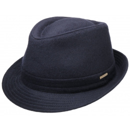 Benavides Navy Trilby Hat - Stetson