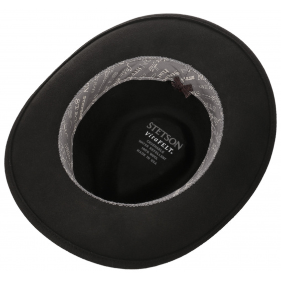 Western BUFFALO Vitafelt Brown Hat - Stetson