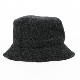 Grey Wool Soho Bucket Hat - Mtm