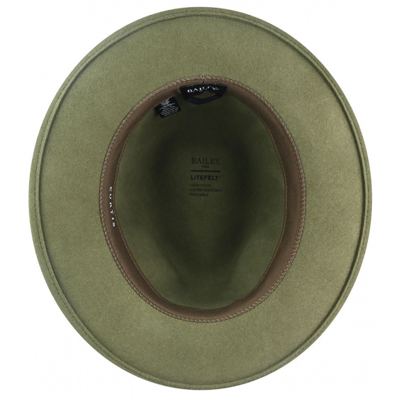 Green Curtis Fedora Hat - Bailey