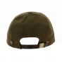 Brown Cotton Ethan Baseball Cap - Traclet