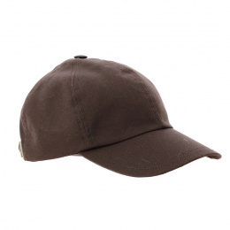 Brown Cotton Ethan Baseball Cap - Traclet