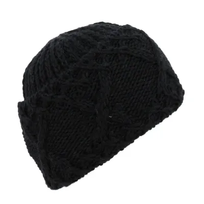 Long Florinda Wool & Alpaca Beanie Gray - Traclet Reference: 4447 | Traclet Hat Shop