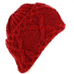 Florinda Wool & Alpaca Beanie Rust - Traclet