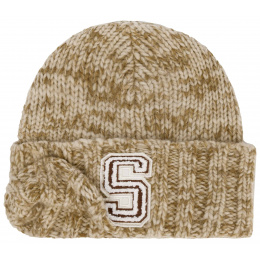Palesto Wool Beanie Beige - STETSON